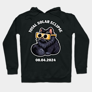 Total Solar Eclipse Totality April 8, 2024 Great American Eclipse Hoodie